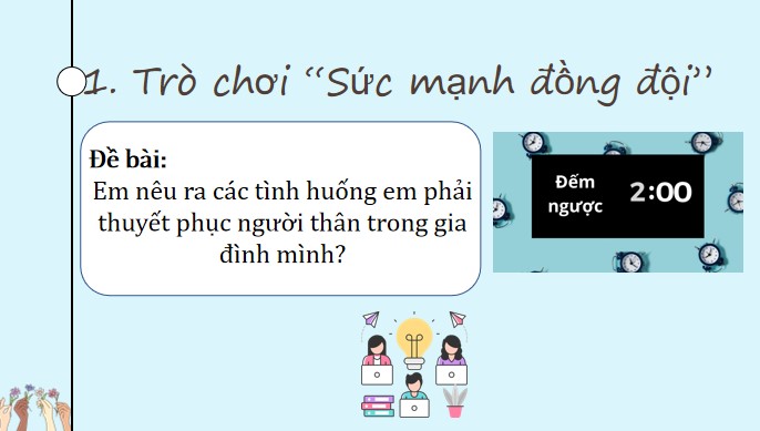 Giáo án PPt thao giảng HĐTN 8 Thực hành kĩ năng thuyết phục người thân