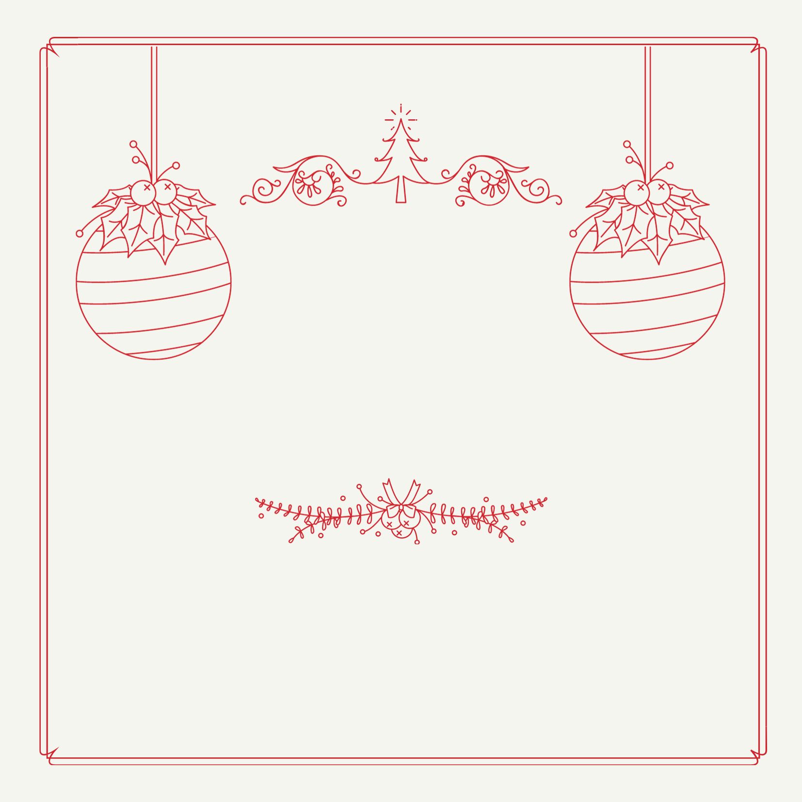 Giấy mời dự tiệc Giáng sinh đẹp