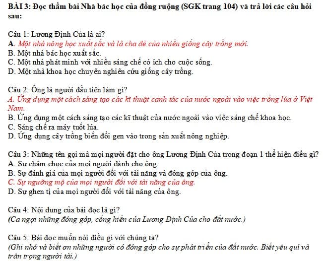 Đề cương ôn tập học kì 1 lớp 4 môn Tiếng Việt sách Cánh Diều