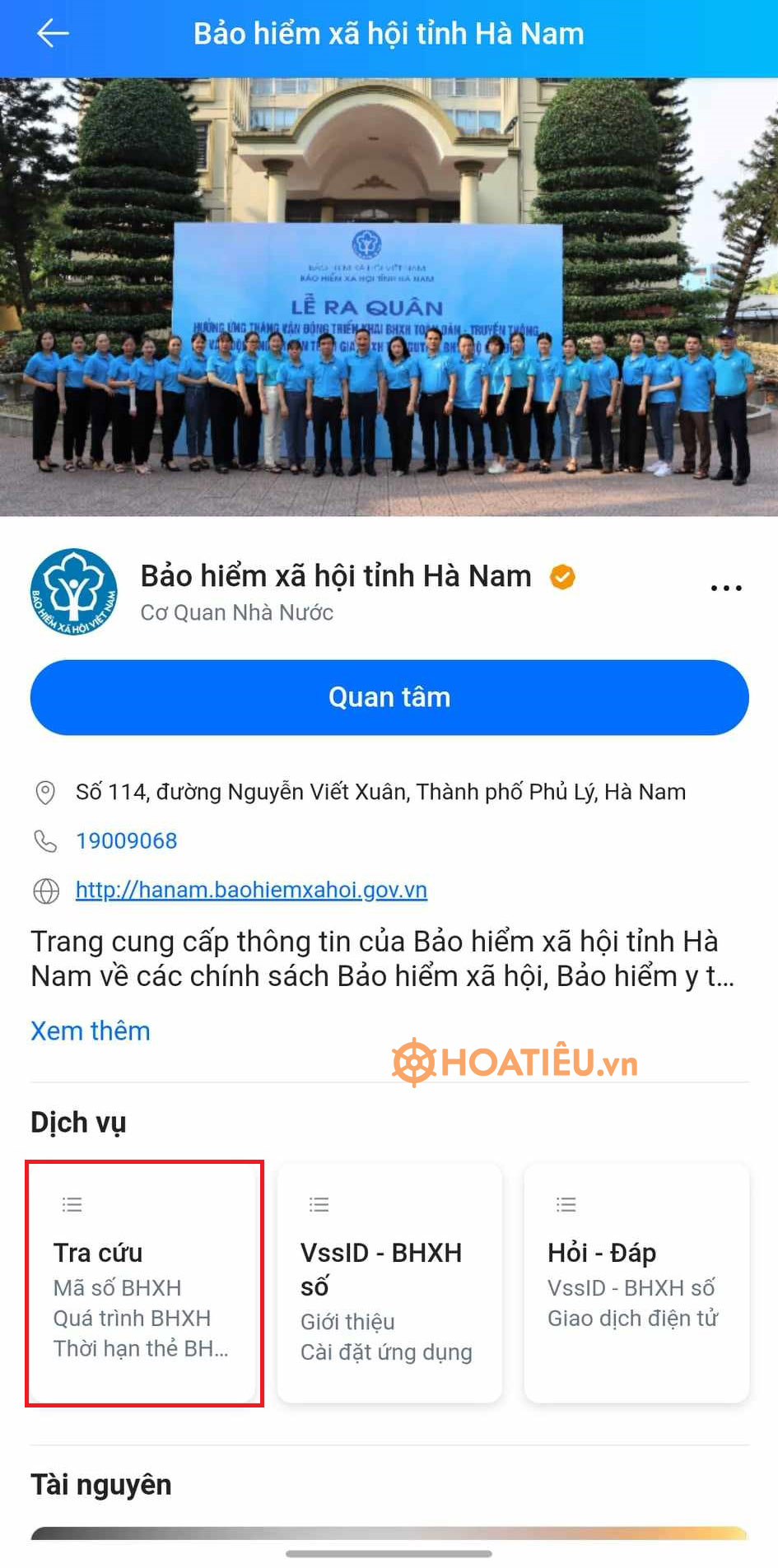 Tra cứu giá trị sử dụng của thẻ BHYT