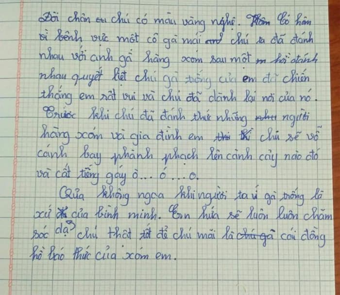 Tả một con vật mà em đã chăm sóc và gắn bó lớp 4