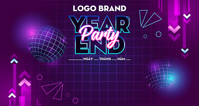 Mẫu thiết kế backdrop tất niên