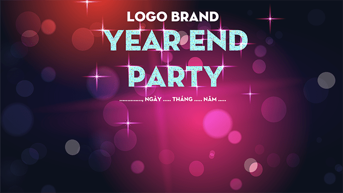 Mẫu thiết kế backdrop Tất niên