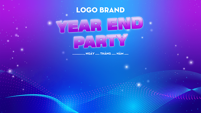 Mẫu thiết kế backdrop Tất niên