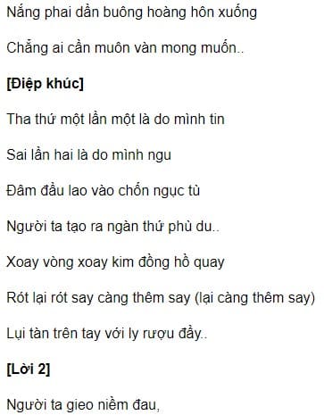 Ăn Trông Nồi Ngồi Trông Hướng Lyrics