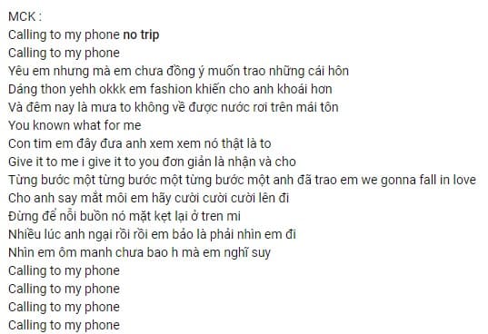 Buồn Hay Vui MCK Lyric