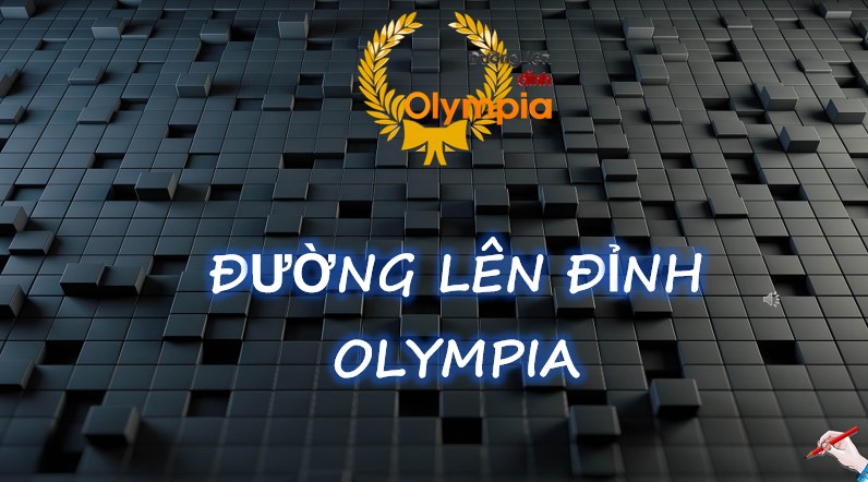 Mẫu PowerPoint Đường lên đỉnh Olympia