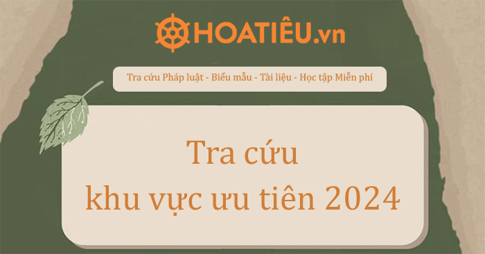 Quy định về điểm ưu tiên 2024