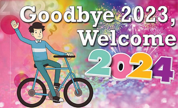 Stt tạm biệt năm cũ chào đón năm mới