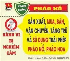 Bài Tuyên truyền Phòng chống pháo nổ dịp Tết Dương lịch, Tết nguyên đán 