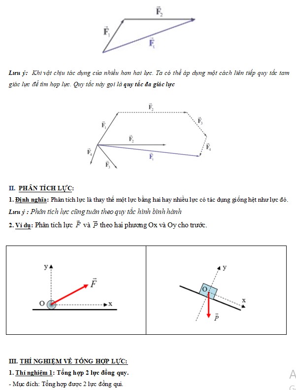 Nội dung tài liệu dạy thêm Vật lí 10 CTST