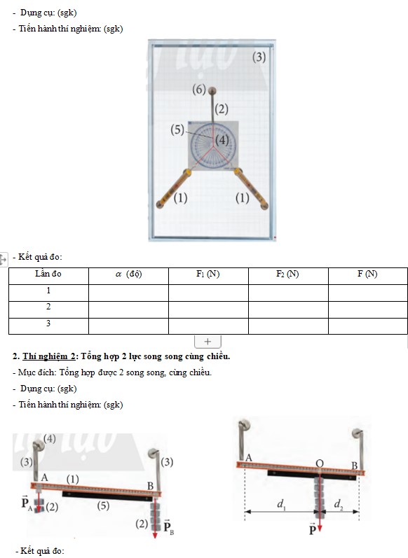 Nội dung tài liệu dạy thêm Vật lí 10 CTST