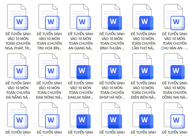 Bộ đề thi tuyển sinh lớp 10 môn Toán chuyên 2022-2023