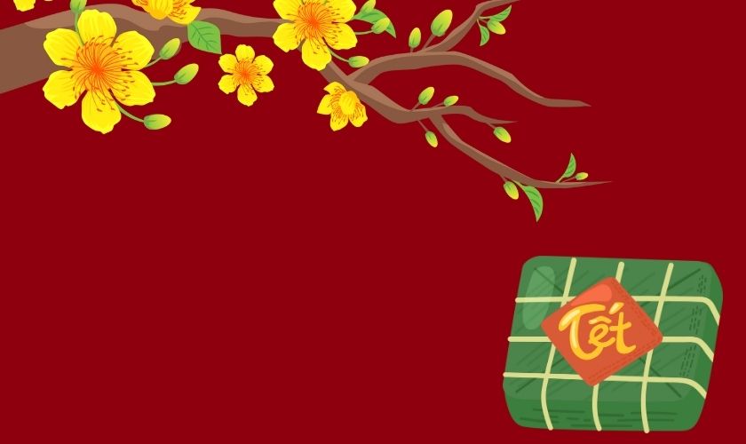 Hình nền PowerPoint chủ đề Tết Nguyên đán