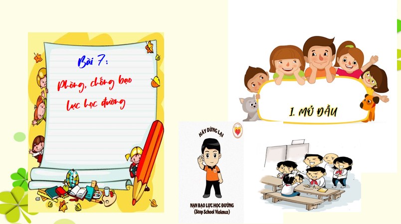 Mẫu Powerpoint Phòng, chống bạo lực học đường GDCD lớp 7 KNTT