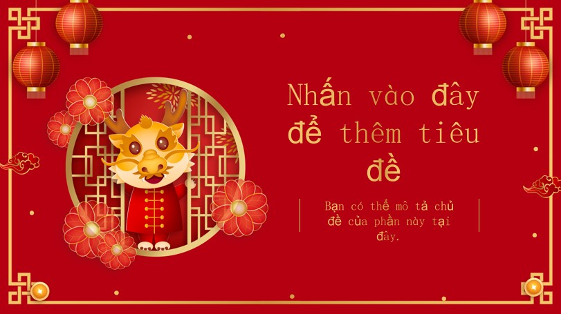 Mẫu PowerPoint chủ đề ngày Tết