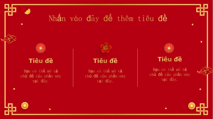 Mẫu PowerPoint chủ đề ngày Tết