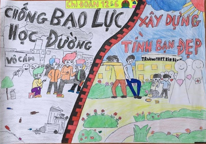 Bài tuyên truyền phòng chống bạo lực học đường
