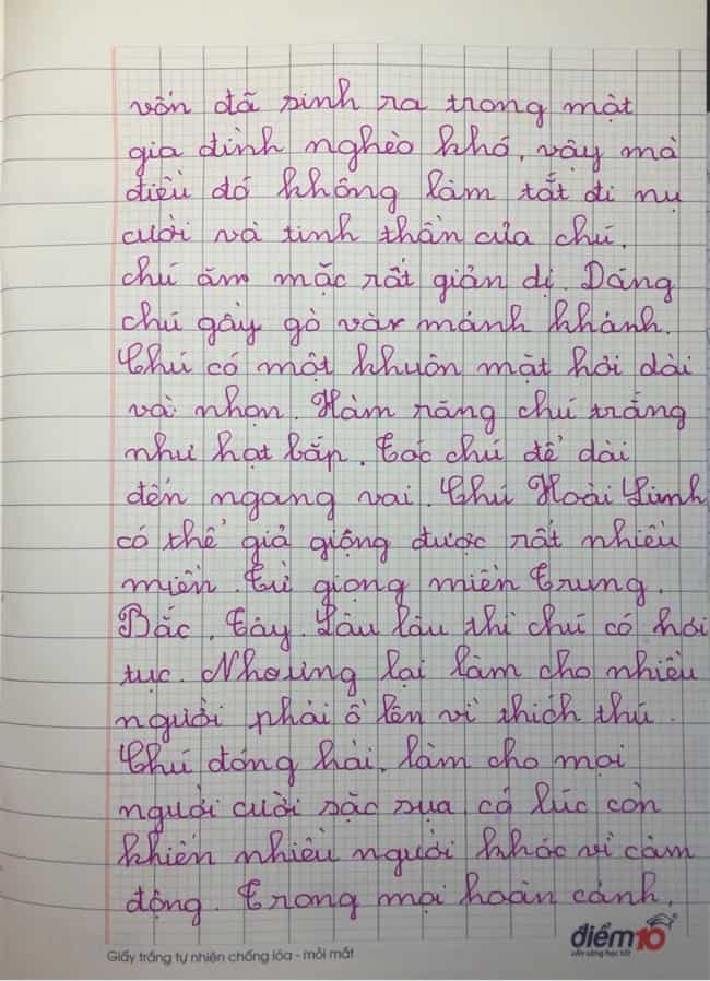  Tả một nghệ sĩ hài mà em yêu thích lớp 5 ngắn gọn