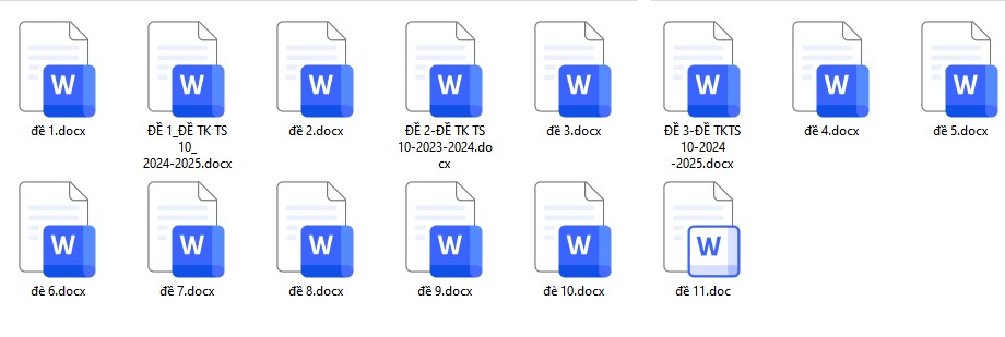 Bộ đề tham khảo tuyển sinh vào 10 môn Toán TPHCM 2024