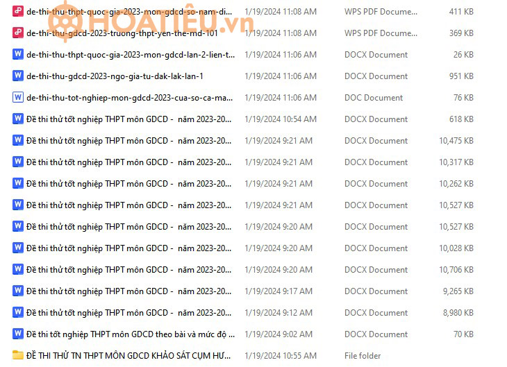 Đề thi thử tốt nghiệp THPT môn GDCD