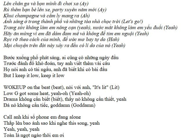 Phong Long Obito Lyrics