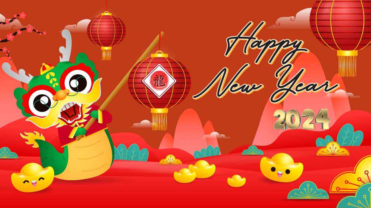  Ảnh chúc mừng năm mới 2024