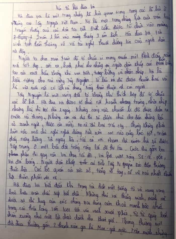 viết bài văn thuyết minh thuật lại một sự kiện một sinh hoạt văn hóa