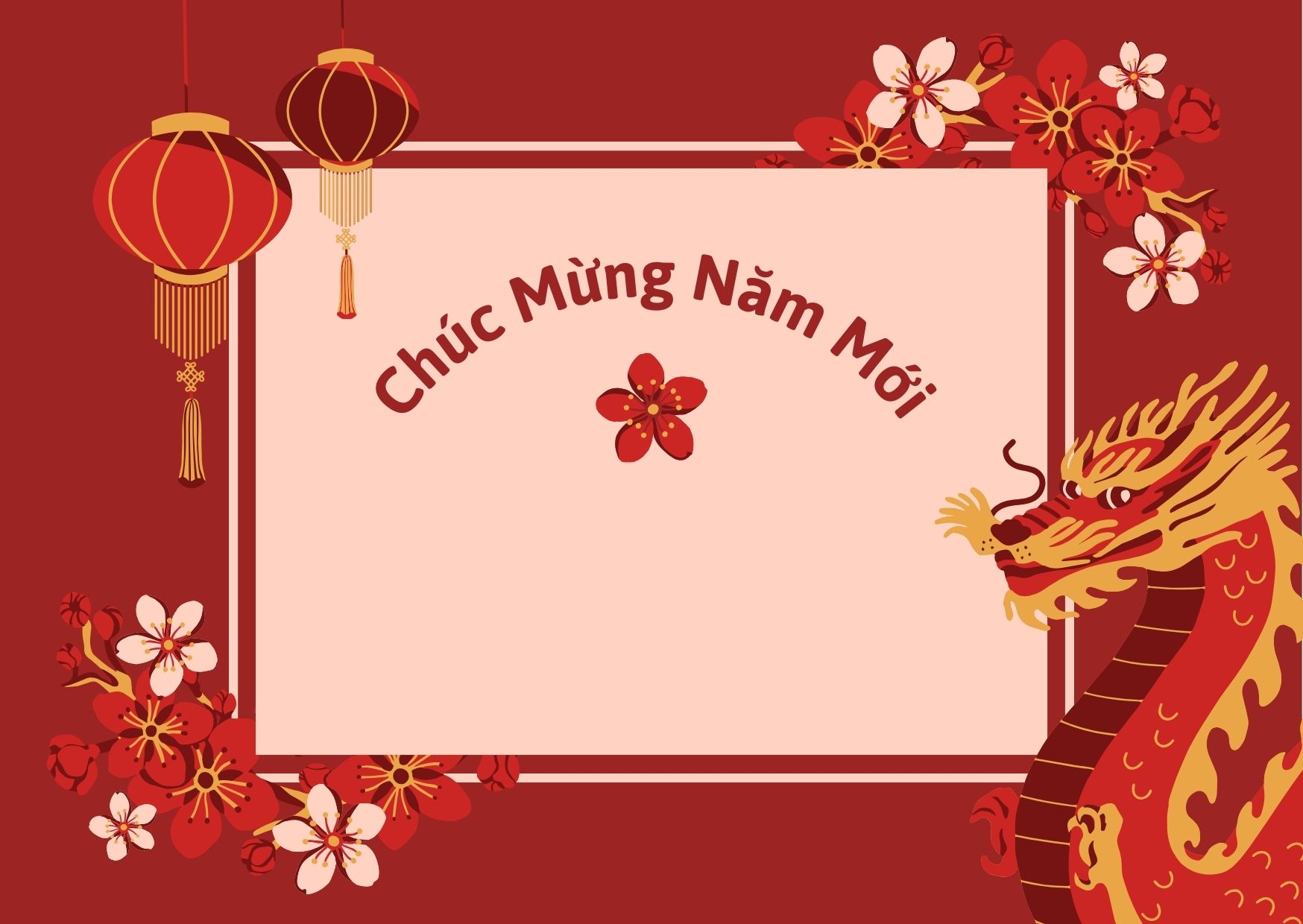 Mẫu thiệp chúc mừng năm mới đối tác, khách hàng