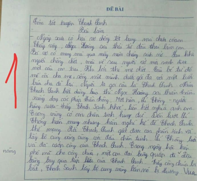 Tóm tắt Thạch Sanh