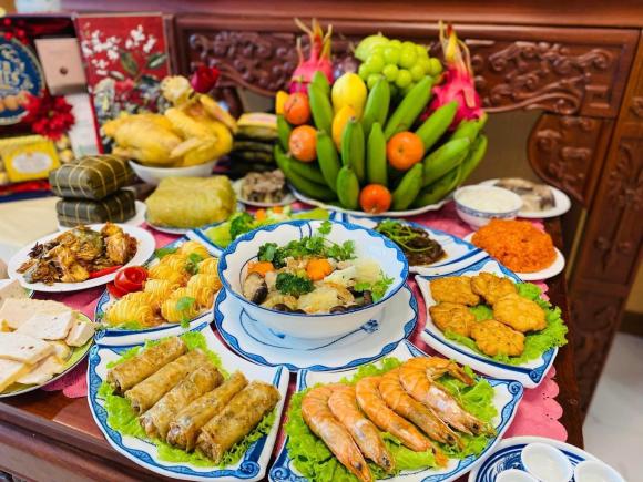 Mâm cúng tất niên miền Trung