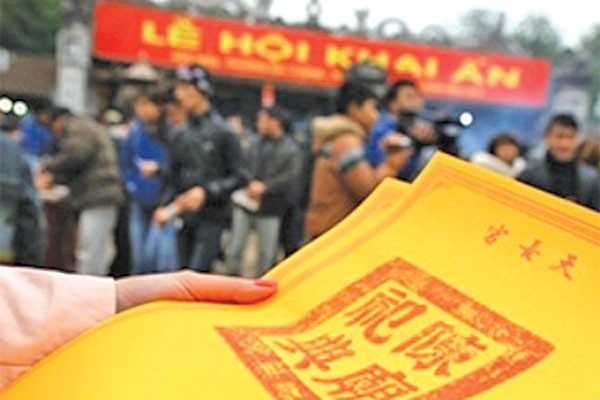 Khai ấn đền Trần là gì?