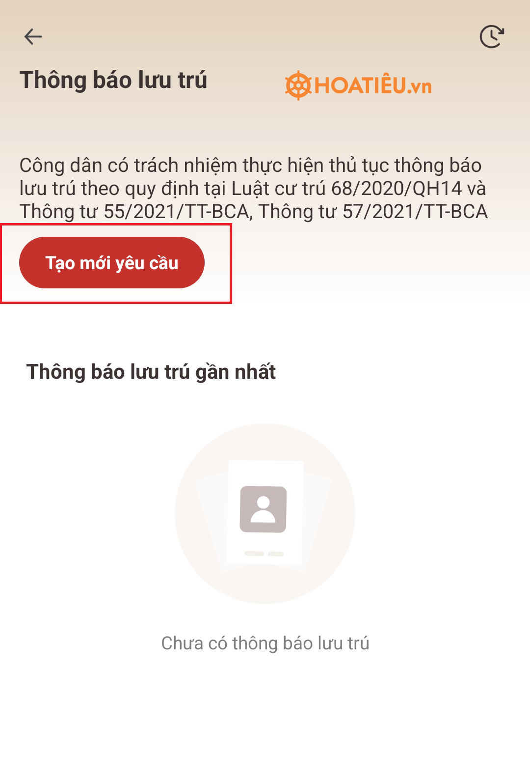 Hướng dẫn đăng ký lưu trú trên VNeID