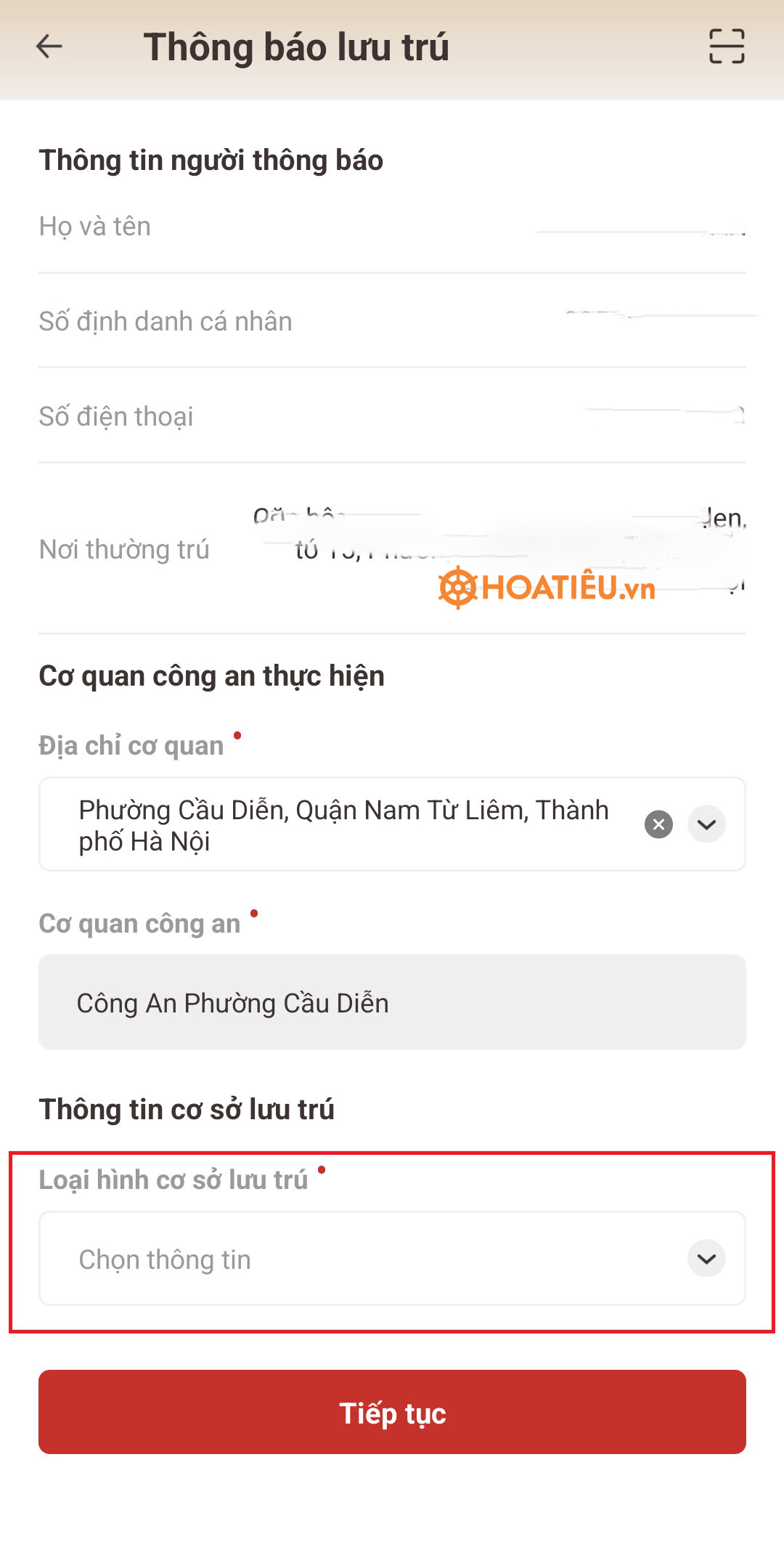 Hướng dẫn đăng ký lưu trú trên VNeID