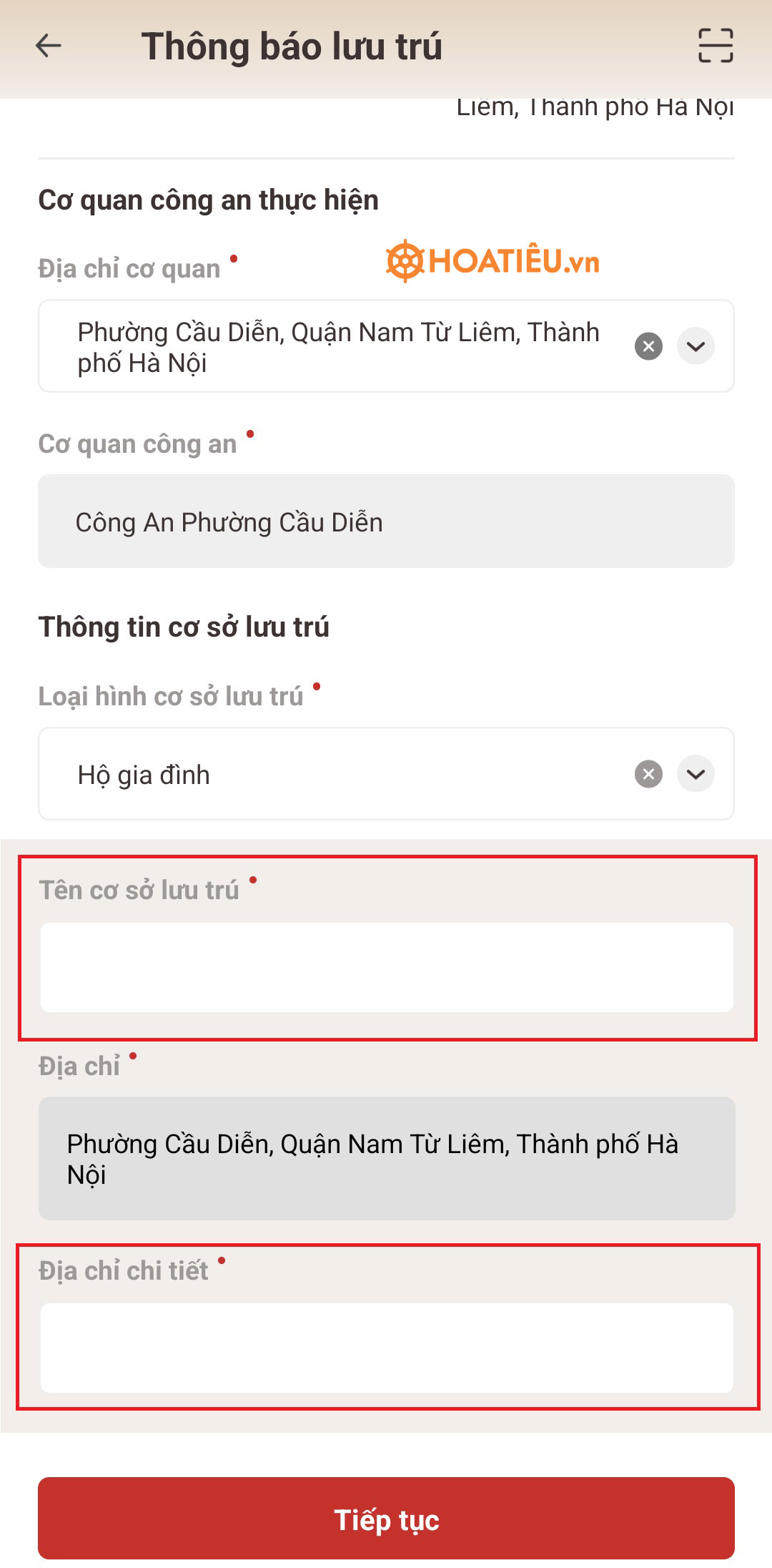 Hướng dẫn đăng ký lưu trú trên VNeID