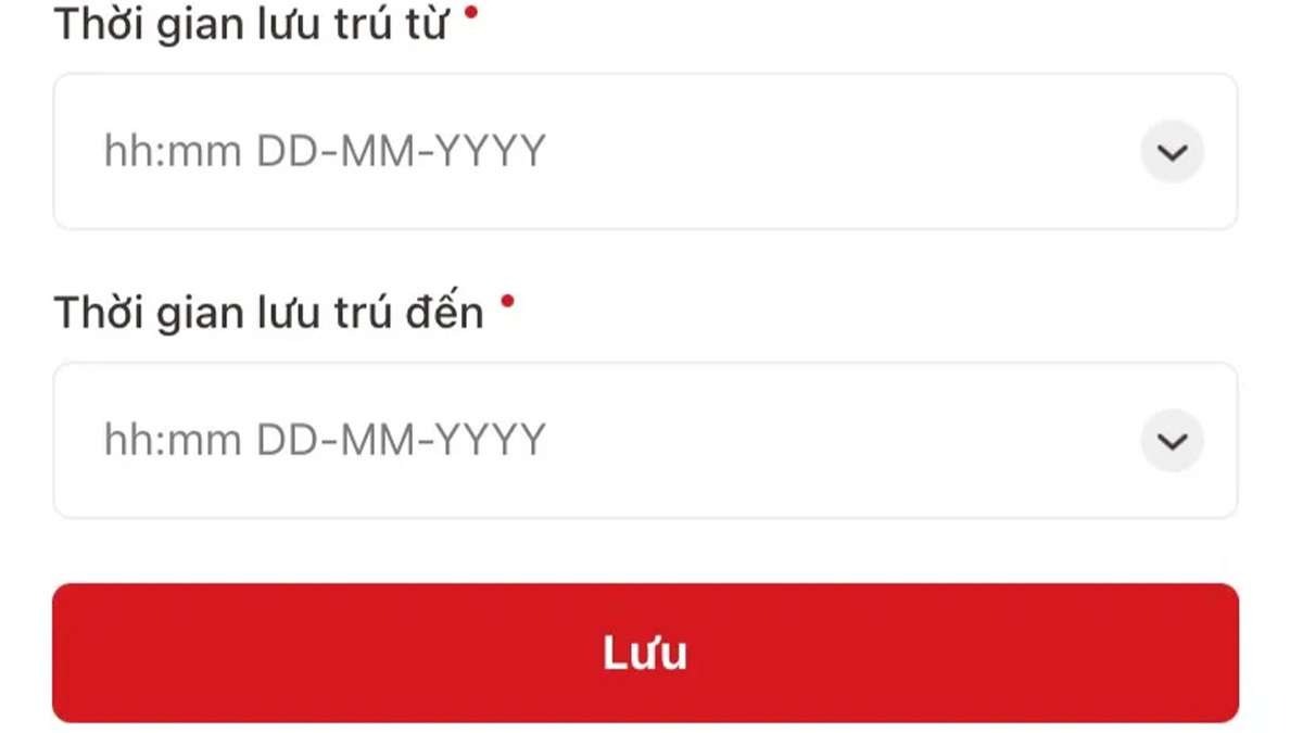 Hướng dẫn đăng ký lưu trú trên VNeID