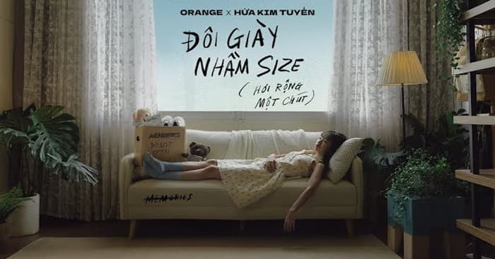 Đôi giày nhầm size (hơi rộng một chút) - Orange x Hứa Kim Tuyền
