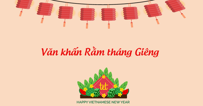 Bài cúng Rằm tháng Giêng