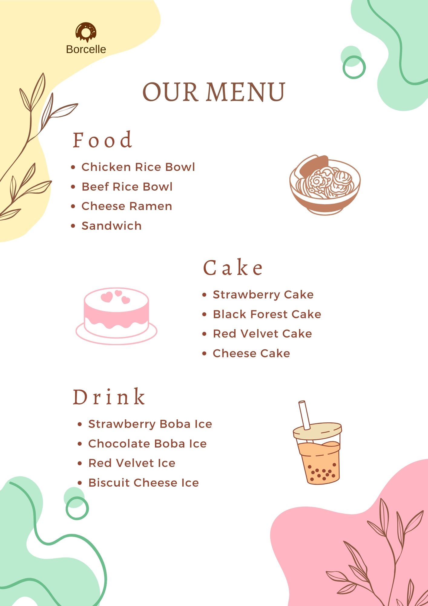 Mẫu thiệp thông báo khai trương trang trọng