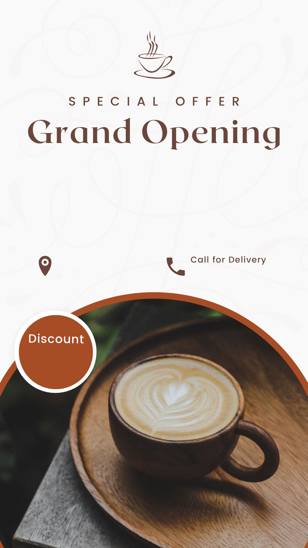 Mẫu thiệp thông báo khai trương trang trọng