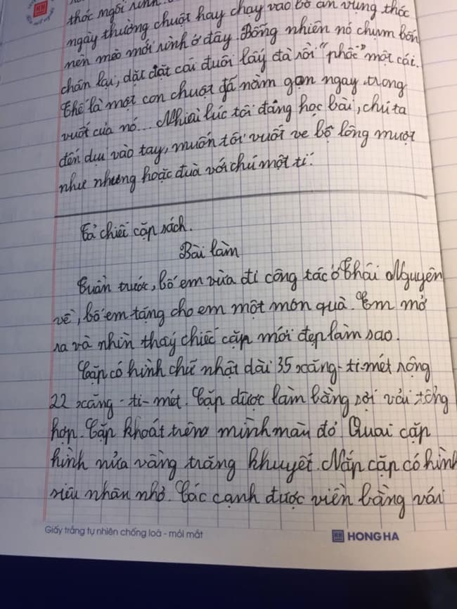 Viết một đoạn văn khoảng 5 câu tả hình dáng hoặc công dụng của một đồ vật gần gũi với em
