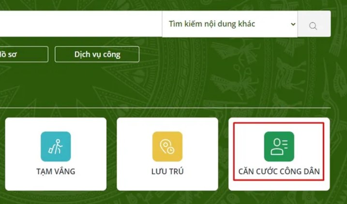 Làm Căn cước công dân online