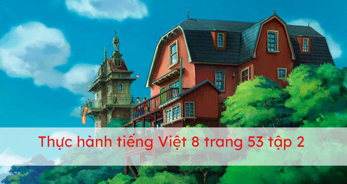Thực hành tiếng Việt lớp 8 Tập 2 trang 53