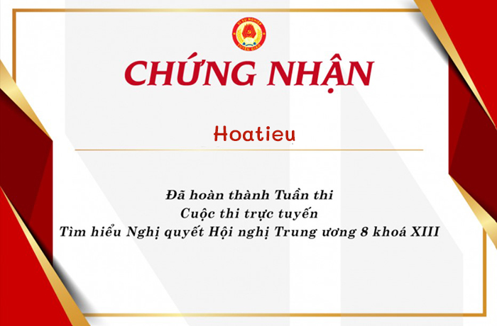 Câu hỏi tìm hiểu Nghị quyết Hội nghị Trung ương 8 có đáp án