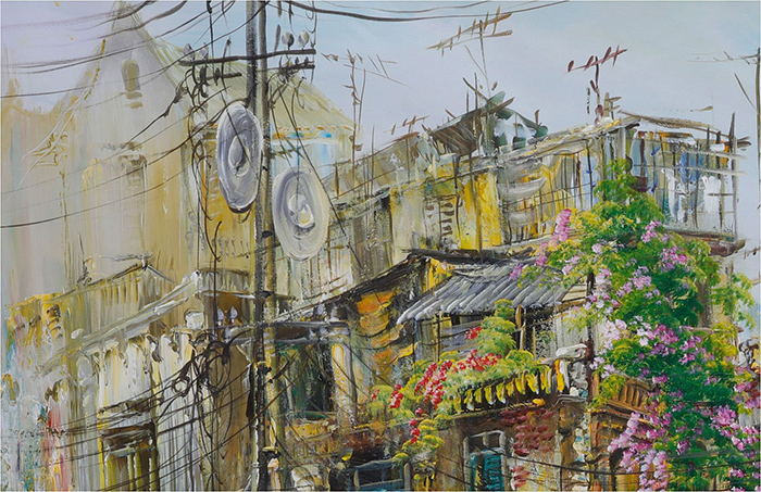 Những bức tranh đẹp về Hà Nội