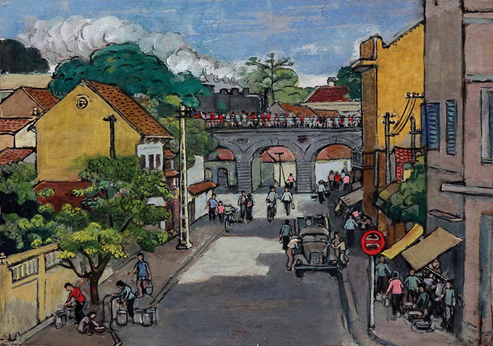 Những bức tranh đẹp về Hà Nội