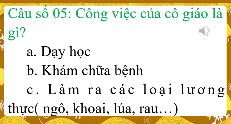 Powerpoint rung chuông vàng tìm hiểu đời sống xã hội cấp mầm non