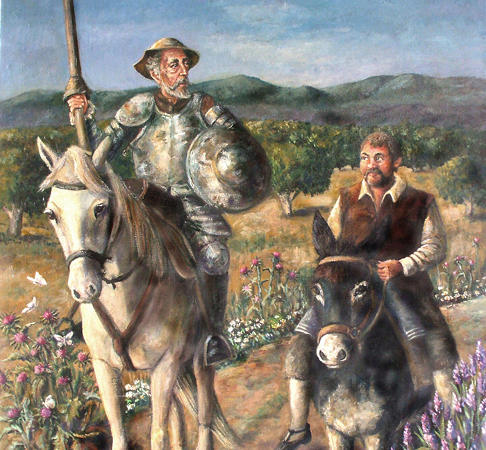 Soạn Đánh nhau với cối xay gió