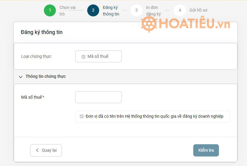 Quy trình đăng ký tham gia trên Hệ thống mạng đấu thầu quốc gia