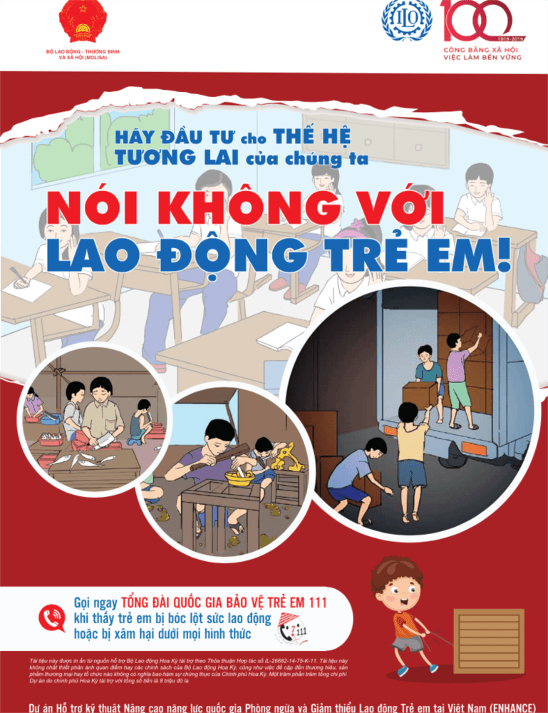 Bài tuyên truyền về ngày thế giới phòng chống lao động trẻ em